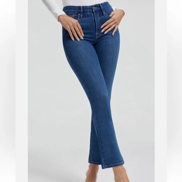 Good American Mid rise stretch jeans - Picture 2 of 7